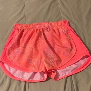 Nike Women's Bright Pink Athletic Shorts